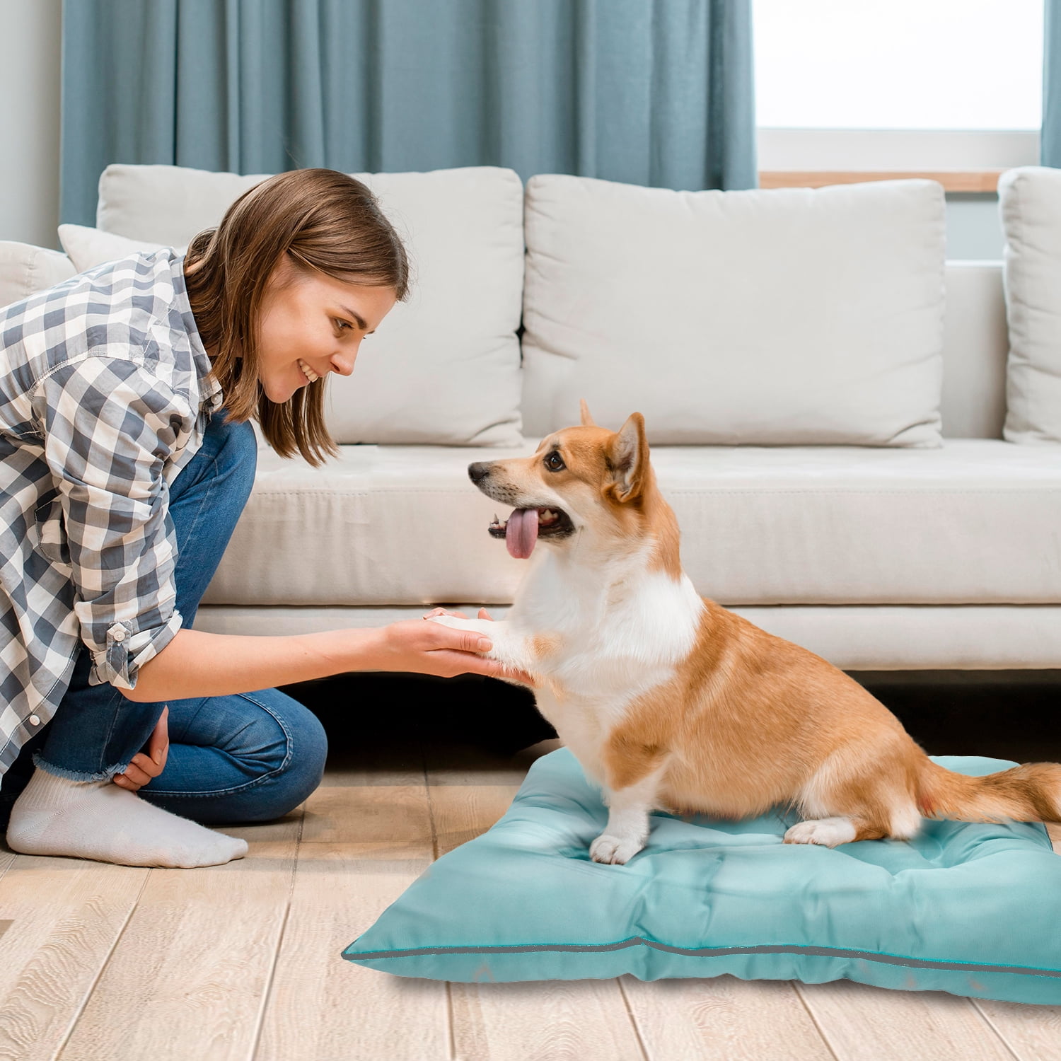 Precious Tails Co-Pilot Waterproof Dog Bed