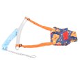 thumbnail image 3 of Columpio para puerta con parachoques para entrenamiento sensorial, saltador para bebés, dinosaurio rojo, 3 of 15