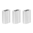 thumbnail image 2 of 200PCS 1/16 Inch Cable Ferrule Set Aluminum Alloy Crimping Loop Sleeve for Wire Rope2Xk8487, 2 of 8
