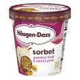 thumbnail image 6 of Haagen-Dazs Passion Fruit and Sweet Pear Sorbet, 14 fl oz, 6 of 11