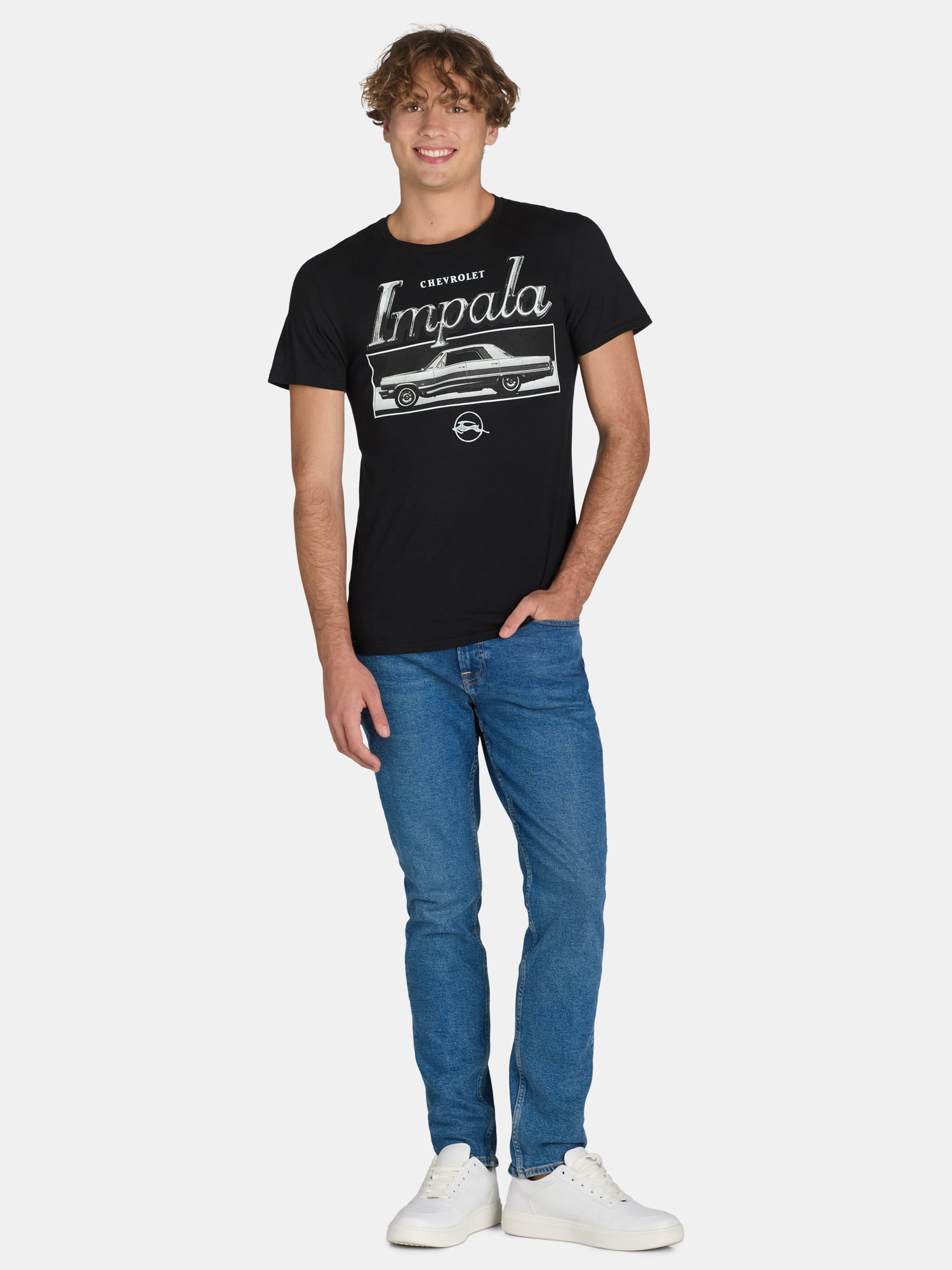 Impala Men’s & Big Men's Graphic Tee Shirt, Sizes S-3XL