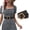 Black, variant on Faux Leather Dress Shirts for Women Beige Belt Straw Woven Elastic Stretch Wide Waist Belts Dresses With Buckle