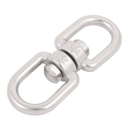 Anneau pivotant robuste en acier inoxydable 304, dispositif de manille à rouleau (6 mm