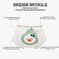 thumbnail image 4 of BIIOVENR 4Pcs Toddlers Diaper Covers Bloomers Underwear for Baby Girls and Boys Cotton Triangle Baby Shorts, 4 of 5