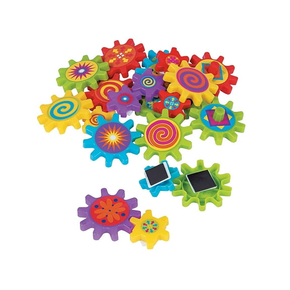 Magnetic Spinning Gears - Toys - 22 Pieces