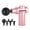 Pink spray paint, variant on Multi-Functional Family Muscle Relaxation System, Cordless Mini Fascia Gun with Adjustable Speeds, Handheld Percussion Device with Multiple Heads for Full Body Comfort