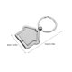 thumbnail image 2 of unbranded 5Ud Llaveros De Metal Con De Casa Plata Para Colgar Llaves Y Accesorios Portátiles, 2 of 7