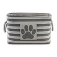 thumbnail image 2 of Bone Dry Pet Storage Collection Striped Paw Patch Bin, 2 of 5