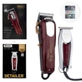 thumbnail image 1 of Combo Wahl® Inalámbrico Profesional Con Holograma Autentico Kit De Máquinas Para Corte De Cabello Fade Clipper Magic Clip Cordless + Trimmer Detailer Ideal Para Barbería, 1 of 11
