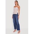 thumbnail image 3 of Women's Gingham Tie Shoulder Open Back Cami, 3 of 4
