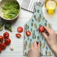 thumbnail image 3 of Seashells Cutting Board, Shell Pattern Seashore Holiday Journey Illustration Marine Backdrop, Tempered Glass Cutting and Serving Board, Wine Bottle Shape, Marigold White Mauve, by Ambesonne, 3 of 5