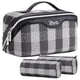 thumbnail image 1 of Bolsa organizadora de viaje para maquillaje BOYATU, juego de 3 piezas, impermeable, 1 of 7