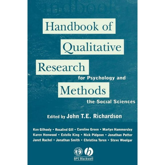 Handbook of Qualitative Research Methods for Psychology and the Social Sciences, (Paperback)