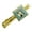 Gold, variant on Tequila Brain Off Liver On Funny Humor Retro Square Tie Bar Clip Clasp Tack- Silver or Gold