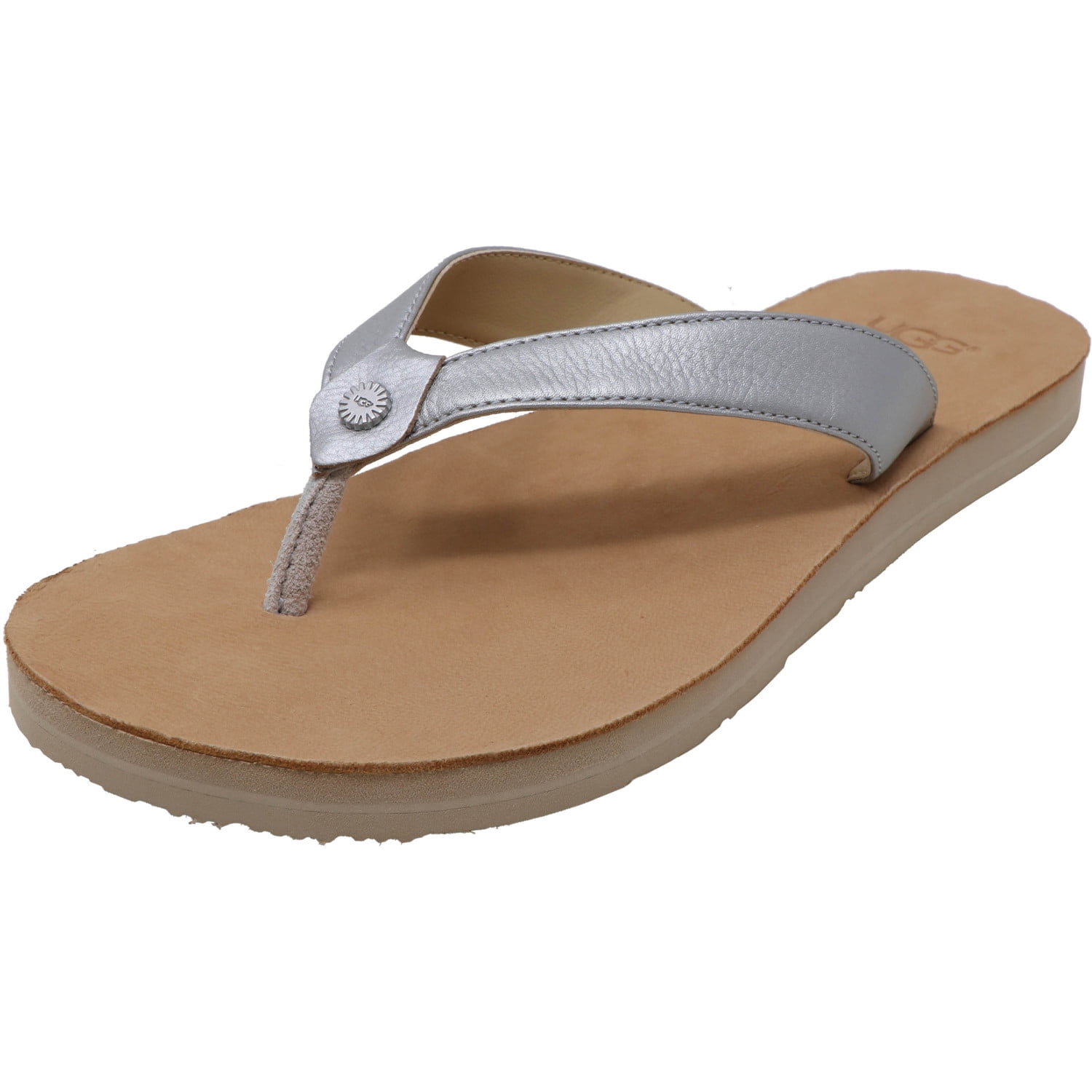 ugg tawney flip flop silver