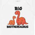 thumbnail image 4 of Inktastic Big Brothersaurus with Cute Sibling Dinosaurs Boys Baby Bodysuit, 4 of 5