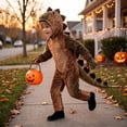 thumbnail image 5 of Dinosaur Onesie Costume for Ch'ildr'en, Hooded Animal Jumpsuit with Spikes and Tail, Halloween Christmas Cosplay Outfit, 5 of 8