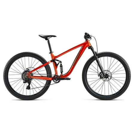 Schwinn Axum Adult Unisex 29in. Mountain Bike, Full Suspension, Orange Bicycle