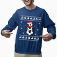 thumbnail image 2 of Christmas Sweatshirt, Funny Ugly Christmas Sweater, Soccer Snowman Ugly Christmas Sweater, Funny Football Christmas Sweater, 2 of 5