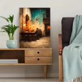 thumbnail image 5 of Western Saloon Canvas Wall Art, Old West Cowboy Bar Print, Rustic Cabin Ready to Hang Decor, 5 of 8