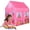 Pink, variant on AOKESI Princess Polyester Plastic Outdoor Play Kids Play Tent, Pink (3–12 Years)
