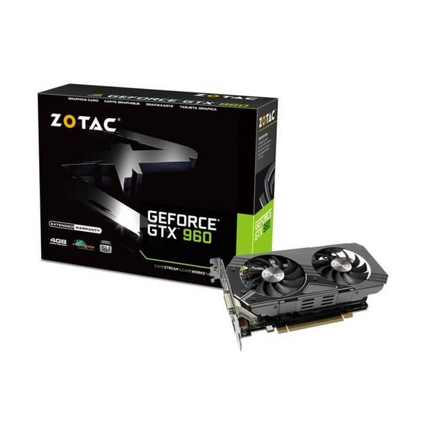 Zotac Zt 10m Zotac Nvidia Geforce Gtx 960 4gb Gddr5 Dvihdmi3displayport Pci Express Video Card Walmart Com Walmart Com