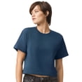 thumbnail image 2 of American Apparel Women’s Fine Jersey Boxy T-Shirt 100% Cotton, Plain Solid Tees Bulk Assorted Pack T-Shirt (Bright Color 3 Pack, L), 2 of 8