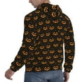thumbnail image 6 of Salouo Halloween Pumpkins1 Pattern Men's Fall Hoodie Sweatshirt,Sport Hoodie with Pockets for Men Pullover Casual Hooded Sweatshirt-Small, 6 of 7