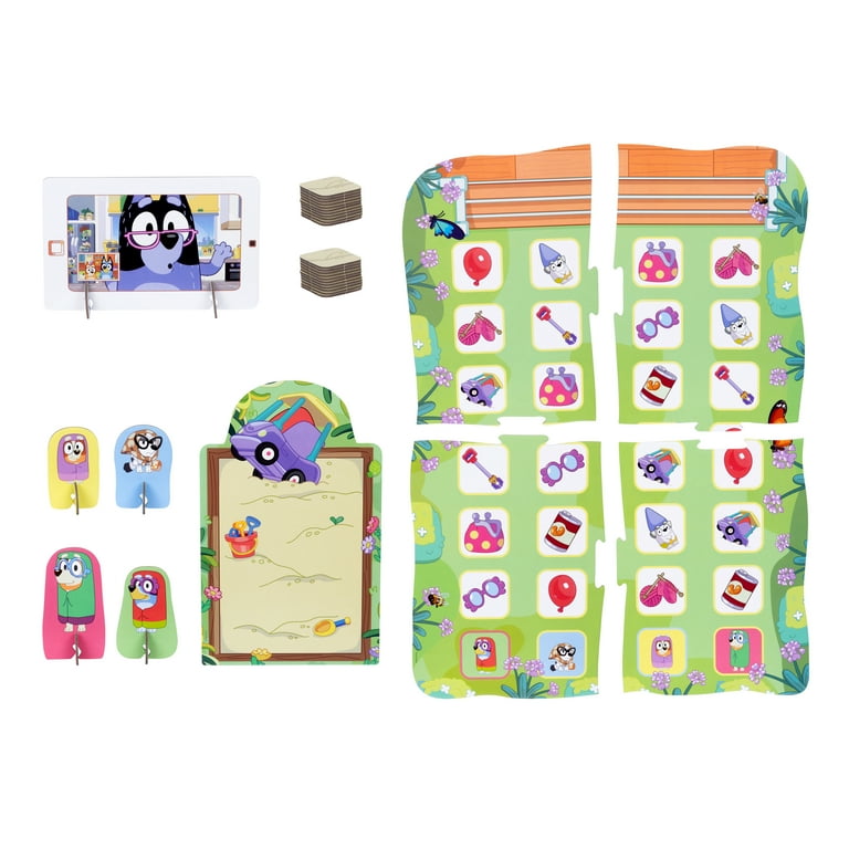 Bluey Grannies Game, Collect Grannies Items Like Glasses and