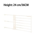 thumbnail image 3 of jesticaly Barrière pour Chiot Extensible Barrière pour Chien Barrière Rétractable pour Chiot pour Porte Intérieure avec Grande Capacité pour Animaux et Bébés (Blanc) Hauteur 36 cm, 3 of 6