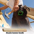 thumbnail image 3 of Hammer Handle Replacement Solid Wooden Handle Square-Head & Octagonal Grip For Sledgehammer And Maul Repair Includes Installation Wedges C, 3 of 3