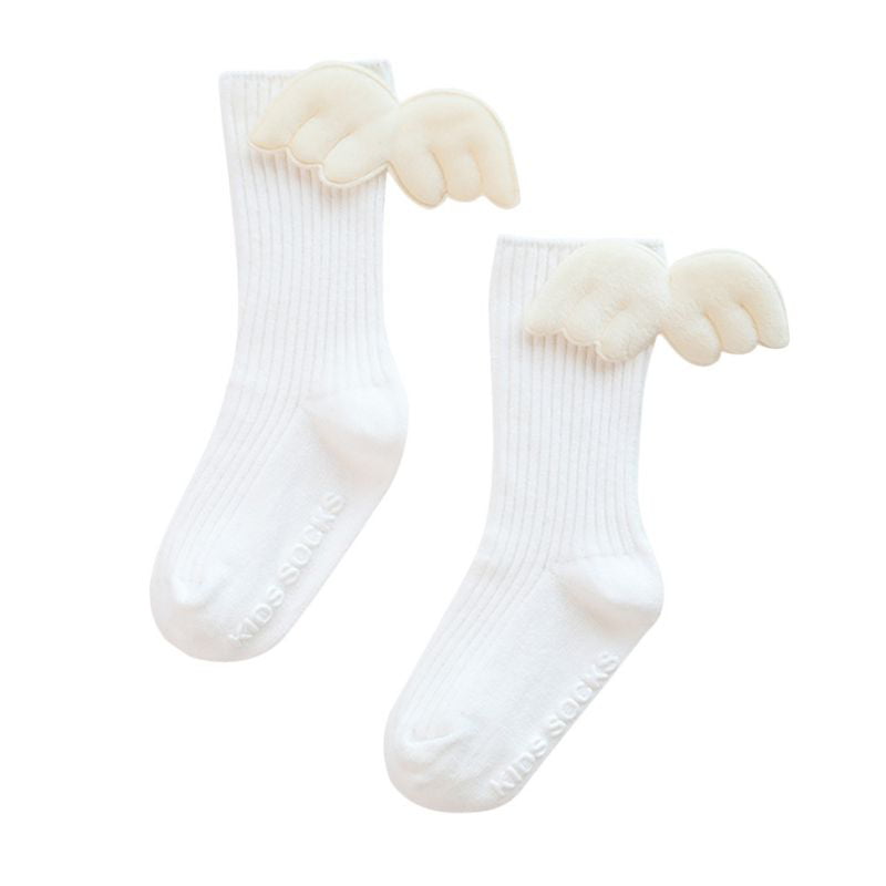 Angel Socks_ Tube Cotton Socks  5 Colors