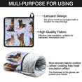 thumbnail image 7 of German Shepherd Kitchen Oven Mitt and Pot Holder Sets 4 Pcs for Baking, Cooking and Grilling, Heat Resistant Up To 392 °F, 7 of 7