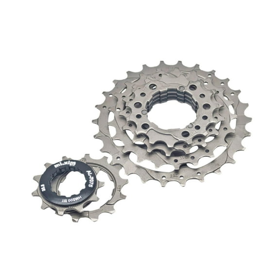 harayaa Bike Freewheel 6 Speed 11-26T Multiple Freewheel for Mountain Bike/Road Bike Black