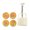 B, variant on Kitchen Cakes Molding Set Delicate Patterned Delight Treat Crafting Molds Manual Pastries Press Embosser