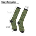 thumbnail image 2 of Logiee Yellow Floral Print Gift Stocking Stuffers,Adult Stockings,Novelty Socks,Funny Socks Birthday Running Walking Sleeping, 2 of 6