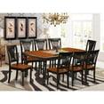 thumbnail image 4 of East West Furniture Dining Room Set Black & Cherry, DOPL9-BCH-W, 4 of 4