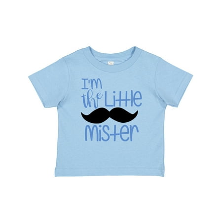 

Inktastic I m the Little Mister with Mustache Gift Baby Boy T-Shirt
