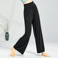 thumbnail image 7 of Samickarr High Waist Wide Leg Pants For Women Loose Fit Women's Loose High Waist Wide Leg Pants Workout Out Modert Casual Trousers Yoga Gym Pants, 7 of 7