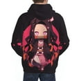 thumbnail image 6 of Demon Slayer Mens Active Sweatshirts Cozy Hoodie 3d Graphic Sweater Casual Winter Clothes Tops Coat Xx-Large, 6 of 7