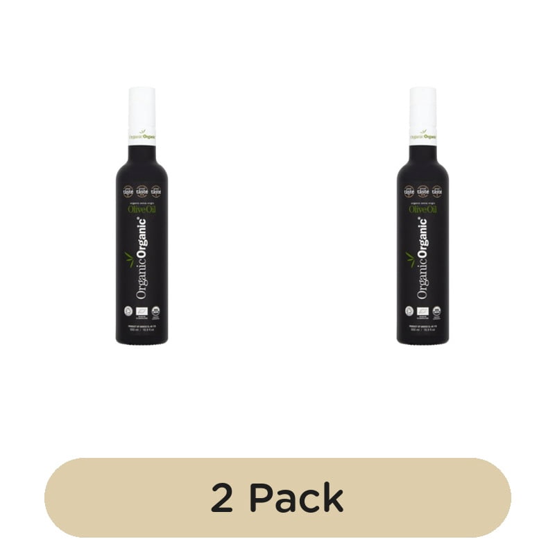 OrganicOrganic Premium Extra Virgin Olive Oil 500ml, British Import (Pack of 2)