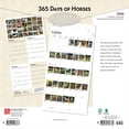 thumbnail image 2 of 365 Days of Horses | 2026 12x24" (Hanging) Square Wall Calendar | Plastic-Free, 2 of 9