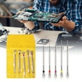 thumbnail image 2 of Pack of 5 Stainless Steel Screwdriver Small Screw Driver Computer Screwdrivers Home Industrial Computer Watch Glasses Repair Hand Tools Accessories, 2 of 6