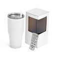 thumbnail image 2 of Makerflo 30 oz White Powder Coated Tumbler- Pack of 25, Ideal for DIY Crafts- Laser Engraving, And Handle Sold Separately, 2 of 10