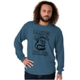 thumbnail image 5 of Ladies Love Beards Funny Popeye Bluto Men's Long Sleeve Tee T Shirt Brisco Brands S, 5 of 6