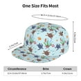 thumbnail image 6 of Uemuo Turtle Pattern Women's Baseball Cap,Straight Brim Hat,Golf Dad Hat,Travel Hat,Sun Protection Cap,Everyday Accessory, 6 of 9