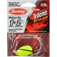 thumbnail image 2 of (3 pack) Berkley Walleye Mono Rig, Chartreuse/Black Stripe Indiana Blade, 4, 2 of 7