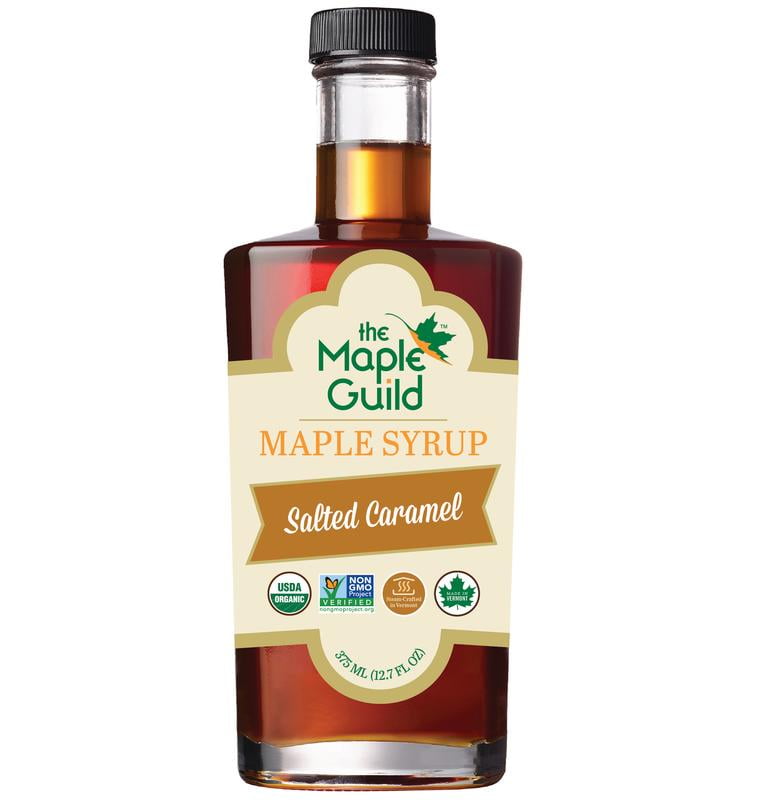 The Maple Guild, Salted Caramel Organic Maple Syrup, 375 ml