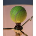 thumbnail image 4 of HomeConcept Tennis Ball Lamp Finial, Yellow, 2.25"h, 4 of 5