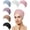 Mixed Color1, variant on 6 Pieces Slouchy Beanies Hats for Women Winter Chemo Headwear Caps Warm Polyester Cancer Turban Hats Stretchy Sleeping